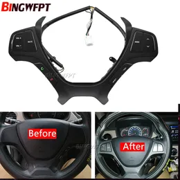 High Quality Car Steering Wheel Cruise Control Switches Buttons For Hyundai i10 2014 2015 2016 2017