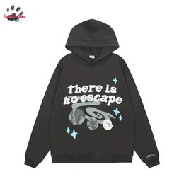 Erkekler Hoodies Sweatshirts Moda Sokak Giyim Çift Kırık Gezegen Erkek Kadın 1 Puf Puf Baskı Hip Hop Kazak 231208