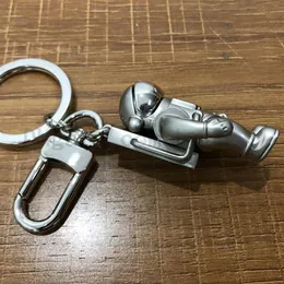 Dropship Spaceman Key Chain Pierinności Akcesoria Modne Kliny dla mężczyzn i kobiet wisiorek Pakowanie Bieku Blak 2227N