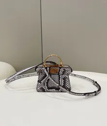 Evening Bags Women's Fashion Python Skin Classic Mini Shoulder Bag