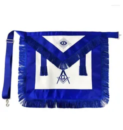 أحزمة Master Mason Mason Masonic Apron Blue Lodge Square Square Amp Compass for Masonblts Emel224391443