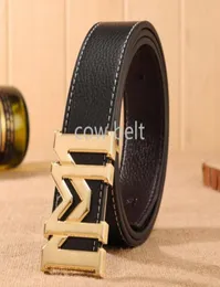 2019 New Men Gift Black Color Luxury High Quality Designer Belts Fashion Geometric Pattern Buckle Belt Mens Womens Belt Ceinture O9063042