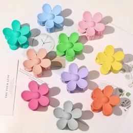 Fashion Flower Claw Clip for Women Girls Sweet Hair Claw Hair Clamps Crab Pannband Vinterhårtillbehör