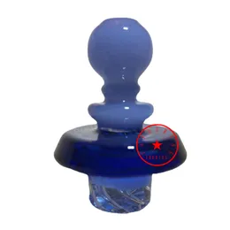 Chłodny kolorowy Pyrex Gruba szklana bąbelkowa czapka 22 mm 25 mm 30 mm czapka filtra paznokci dabber bongs olejki palenia rury wodnej ręcznie robione bong kwarc akcesoria dhl