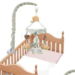 Mobiler Crib Bell Soothing Toy för 0-1 år gammal Drop Delivery Baby Kids Maternity Nursery Store Decor Dhu9k