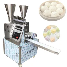 Máquina de fazer pão de recheio cozido no vapor Momo Maker Baozi chinês automático industrial