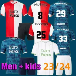 S-4XL 2023 Feyenoords KOKCU Gimenez Danilo 23 24 Futebol Jerseys TRAUNER Homens Crianças Camisa de Futebol Crianças HARTMAN GIMENEZ PAIXAO TAABOUNI MADEIRA