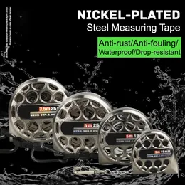 TAPE MEARTIONY 3/5/7.5M Przenośna taśma Mierz narzędzia pomiaru taśmy Abssteel Waterproof Waterproof Skala Momiar Pomiar Drewna Linijka 231207