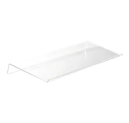 Hooks Rails acrílico Tilted Tilted Teclard Stand Clear Stand Para uma mesa de digitação ergonômica fácil Escola Home School5380675