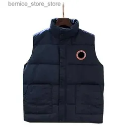 Coletes masculinos canadenses eua inverno ao ar livre popularidade homens para baixo luxo bodywarmer moda jaquetas mulheres gilet designer casaco masculino doudoune luxe q231211