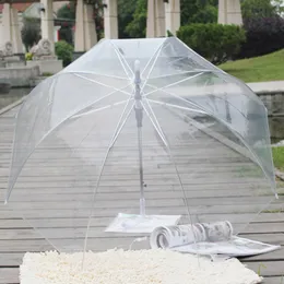 Umbrella Stylish Simplicity Deep Dome parasol Apollo Transparent Girl Mushroom Clear Bubble FMT2074