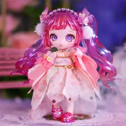 Dolls Dream Fairy 13cm OB11 Maytree Doll Collectible Söt djurstil Kawaii Toy Figures Birthday Present For Kids L231207