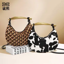 Borsa Sardine BottegVentas Borsa Intrecciata Autunno e Inverno Vera Pelle Crine di cavallo Premium Monospalla Obliqua A cavalcioni Portatile da Donna