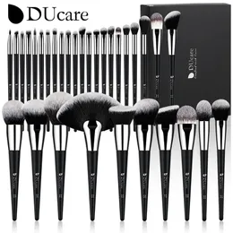 Cepillos de maquillaje Ducare Professional Set de cepillo de maquillaje de maquillaje 10-32pc Kit de maquillaje Kit de cabello sintético Poten Sheadws Blending Beauty Tools 231202