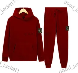 Mäns nya Autumn Winter Compagnie CP Hoodie Pants Harajuku Sportswear Brand Casual Sportswear Designer Stones Island Hoodies Pullover Sweater Set 4 Bolg