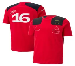 2023 Das neuste Produkt Ein rotes Teamkleidung Rennanzug Revers POLO-Shirt Kleidung Teamarbeitskleidung Kurzarm-T-Shirt Männer angepasst9346380