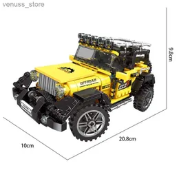 Blocks Avtoros Shaman technique compatible city jeep car road suv vehicle camper Creative truck model building kits blocks XingBao R231208