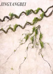 زهور الزهور أكاليل Moss Vine Tree Rattan Drided Grape Twigs Dry Branses Bancony Decoration STOREST