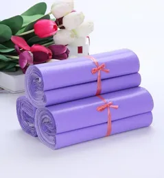 Подарочная упаковка 50 шт. фиолетовые упаковочные пакеты для курьерской почты, конверты для оптовых поставок, пластиковый самоклеящийся почтовый пакет, полиэтиленовые почтовые отправления4546300