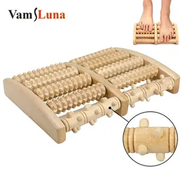 フェイスケアデバイス木製フットマッサージローラーは疲労の足の痛みを和らげ、足底筋膜筋膜筋筋弛緩ツールリンパ231202