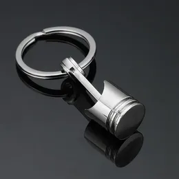 EPACK 20st Kolv Keychain KeyFob Key Ring Fashion Metal Holder Metal Piston Car Keychain KeyFob Engine FOB Key Chain Ring KE282J