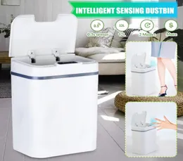 12L BINS LESITE CONUMANTE A casa da casa elétrica elétrica completa inteligente sensor automático de lixo de lixo de lixo de lixo de lixo do banheiro 9841977