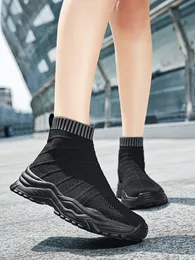 Flyweave large size ultra-light cross-border couple shoes socks shoes cross-border special 36-48