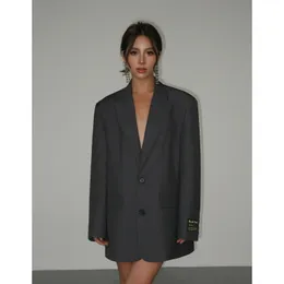 Ternos femininos Blazers veste trempee derramar femme manteau Classique blazer de Bureau derramar femme vetements de modo