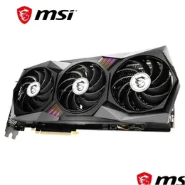 グラフィックカードmsi nvidia geforce gtx rtx 3090/3060 ti/3070/3080ゲームカードPCビデオドロップ配信コンピューターネットワーキングコンピューターコンプセル