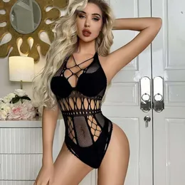 Sexy erotische lingerie vrouwen body porno mesh bikini damesondergoed fancy bodysuit string blootstelling volwassen vrouwelijke kostuums xxx