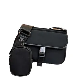 Nylon bag single shoulder crossbody bag small crossbody bag fashion brand men's bag casual cloth bag