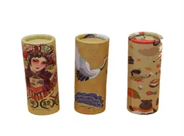 12 1mm kosmetisk behållare tom Kraft Paper Lipstick Tube Round Papery Lip Tube Refillable Bottle Lip Tubes 40pcs289l6849341
