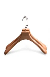 Solid Wood Hangers Träkläderhängare Tygställ Garderoben Hangers1496513