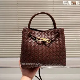 Totes Tote sotto le ascelle Borsa firmata Borse Lady Lady Botegas 2023 Pelle intrecciata estiva Borsa a tracolla monospalla Alla moda Venetas Andiamo Zoai