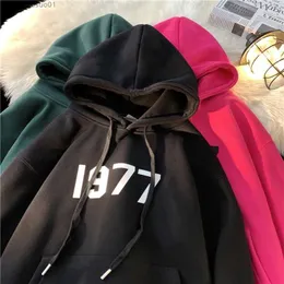 Camisolas masculinas 2023 novos homens hoodies tamanho grande casual roupas masculinas 1977 impressão moda moletom com capuz pulôver roupas esportivas baggy hoodiel231113