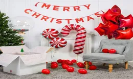 Party świąteczne dostawy balonowe dekoracja dekoracji folii aluminiowej set9859417