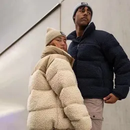 nf Giacca da donna Giacca in pile uomo Finto montone Capispalla Cappotti lana d'agnello Cappotto invernale Parka Soprabito Casual taglie forti XXL