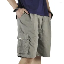 Мужские шорты Arrivla, мужские модные хлопковые летние тонкие свободные эластичные карманы на талии, мужские супер большие размеры XL 2XL 3XL 4XL 5XL 6XL