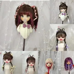 ドールアクセサリー1/6 1/3 1/4 1/4 1/8 SD BJDドールヘアウィッグプリンセスドール偽ヘアウィッグ装飾プリンセスカスタマイズ231208