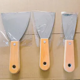 Wooden handle putty knife, grey shovel, putty knife, putty shovel, cleaning knife, wholesale supply