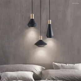 Lampade a sospensione Nordic per ristorante bar camera da letto luci da comodino illuminazione moderna per interni decorazioni per la casa lampadari 86-265 V