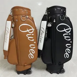 Golfväskor Golf Puller Rod Bag Sports Fashion Club Bag High End Bag Golf Standing Classic Vintage Ball Bag 231207