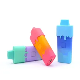 2.0ml 3.0ml Empty Pod Disposable Vape Kit 300mAh Rechargeable Battery 2g 3g 3ml Live Resin Disposables Vapor Pen kits Packed In Foam Without Packing Boxes