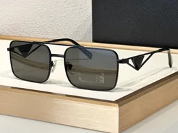 Moda popular designer A52S mens óculos de sol clássico vintage metal retângulo forma óculos verão simples estilo moderno anti-ultravioleta vem com estojo