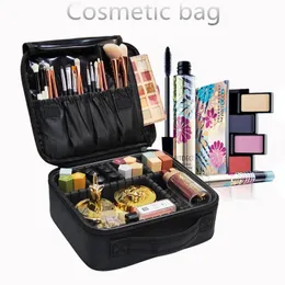 化粧品バッグケース女性プロの化粧品ケースビューティーブラシメイクアップバッグ旅行必要な防水化粧品バッグ231207