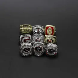 Cluster Rings Nc aa University of Georgia Bulldog 9 Set League Champion Ring Reprint