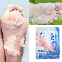 300 pares = 600 peças máscara para pés de vinagre de bambu meias para remover pele morta dos pés máscara esfoliante suave para pés cuidados com os pés Calcetines Con Mascarilla Para Pies Con Vinagre