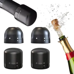 Selador de rolhas de vinho champanhe à prova de vazamento de silicone reutilizável mantém o champanhe e o vinho frescos