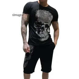 Mężczyźni PP Plain Bear Shirt T Phillip Mens Designer Philipps Pleins Plein Plein T-shirt Projektant Tshirts Brand Clothing Męs