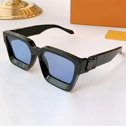 1165W Original Box Offiziell Neueste Farbe Z1277E Mode Sonnenbrille Millionärdesigner Top -Qualitätsrahmen kontinuierlich Retro 268L